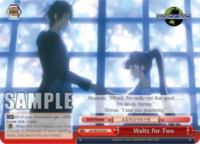 Waltz for Two LH/SE20-E24 CC LOG HORIZON Card