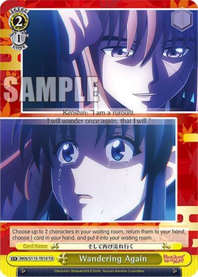 Wandering Again RKN/S115-TE10 TD Rurouni Kenshin Card