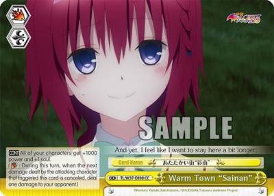 Warm Town Sainan TL/W37-E030 CC To Loveru Darkness 2nd Card