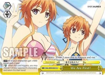 We Are First DAL/W99-E025 CC Date A Live Vol.2 Card