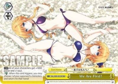 We Are First RRR DAL/W99-E025R RRR Date A Live Vol.2 Card