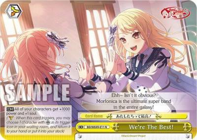 We re The Best BD/WE49-E11 BanG Dream! 10th Anniversary! Premium Booster Card