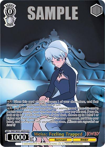 Weiss Feeling Trapped OFR RWBY/WXE01-48OFR OFR RWBY Premium Booster Card