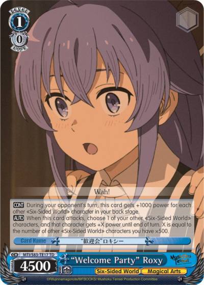Welcome Party Roxy MTI/S83-TE17 TD Mushoku Tensei: Jobless Reincarnation Card