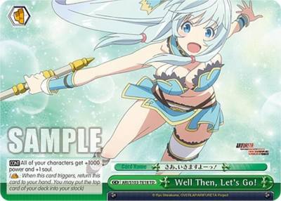 Well Then Lets Go ARI/S103-TE18 TD Arifureta: From Commonplace to World's Strongest Card