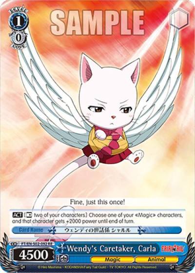 Wendy s Caretaker Carla FT/EN-S02-092 C RE Fairy Tail Chronicle Set Card