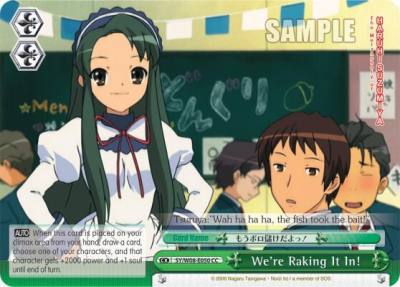 Were Raking It In SY/W08-E050 CC The Melancholy of Haruhi Suzumiya Card