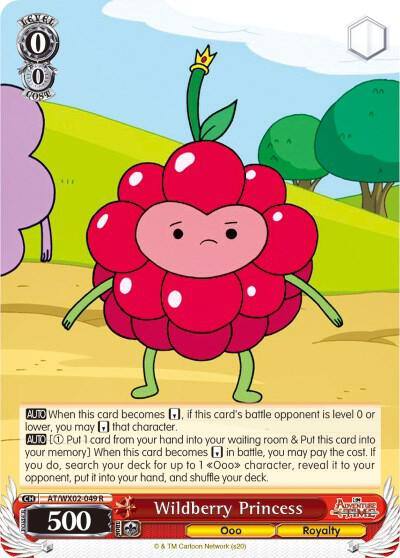 Wildberry Princess AT/WX02-049 R Adventure Time Card