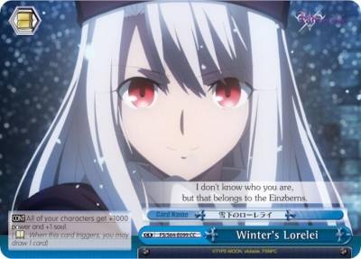 Winters Lorelei FS/S64-E099 CC Fate/stay night [Heaven’s Feel] Card