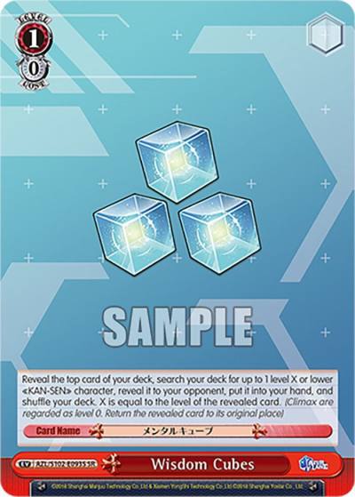 Wisdom Cubes SR AZL/S102-E093S SR Azur Lane Card