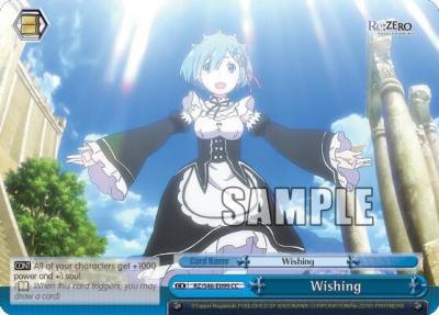 Wishing RZ/S46-E099 CC Re:ZERO Card