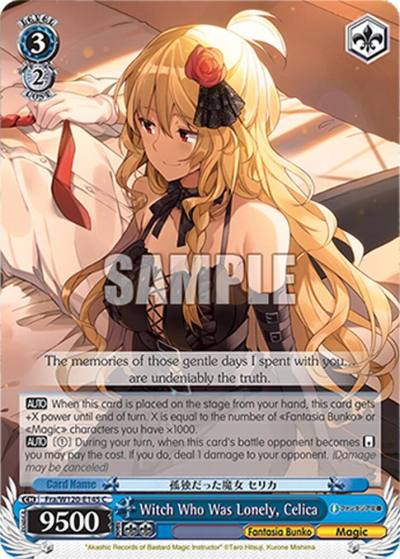 Witch Who Was Lonely Celica Fra/W120-E145 C Fujimi Fantasia Bunko Vol.2 Card
