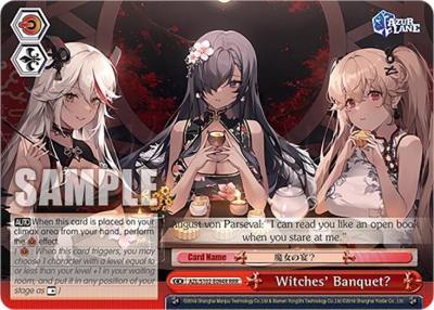 Witches Banquet RRR AZL/S102-E094R RRR Azur Lane Card