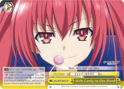 With Candy in One Hand DAL/W79-E023 CR Date A Live Card