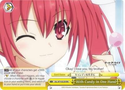 With Candy in One Hand RRR DAL/W79-E023R RRR Date A Live Card