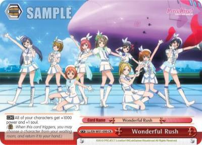 Wonderful Rush LL/EN-W01-090 CR Love Live! DX Card