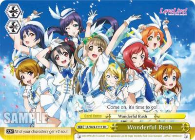 Wonderful Rush LL/W24-E111 TD Love Live! Card