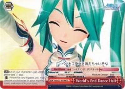 Worlds End Dance Hall A PD/S22-E074a CC Hatsune Miku -Project DIVA- f Card
