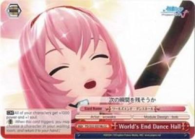 Worlds End Dance Hall B PD/S22-E074b CC Hatsune Miku -Project DIVA- f Card