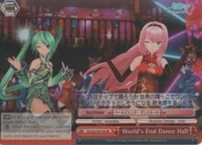 Worlds End Dance Hall SR PD/S22-E074S SR Hatsune Miku -Project DIVA- f Card