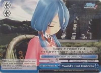 Worlds End Umbrella PD/S22-E117 PR Hatsune Miku -Project DIVA- f Card