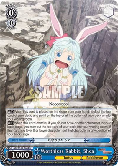 Worthless Rabbit Shea ARI/S103-E082 U Arifureta: From Commonplace to World's Strongest Card