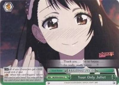 Your Only Juliet NK/W30-E050 CC NISEKOI -False Love- Card