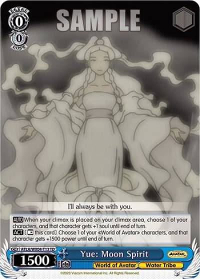 Yue Moon Spirit ATLA/WX04-T13 TD Avatar: The Last Airbender Card