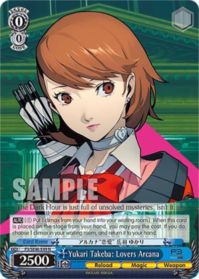 Yukari Takeba Lovers Arcana P3/SE46-E49N Persona 3 Reload Premium Booster Card