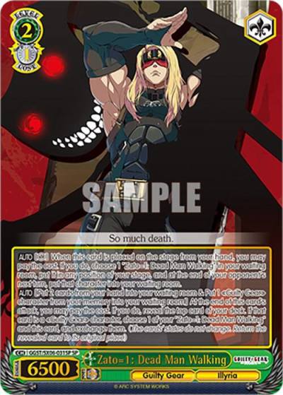 Zato=1 Dead Man Walking SP GGST/SX06-031SP SP Guilty Gear -Strive- Card