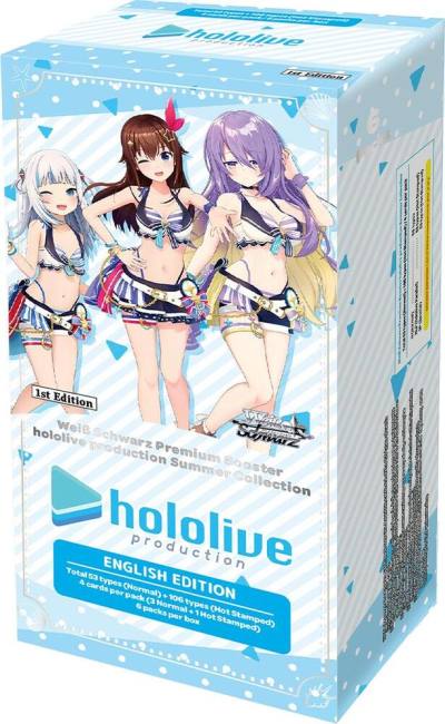 hololive production Summer Collection Premium Booster Box  hololive production Summer Collection Premium Booster Card