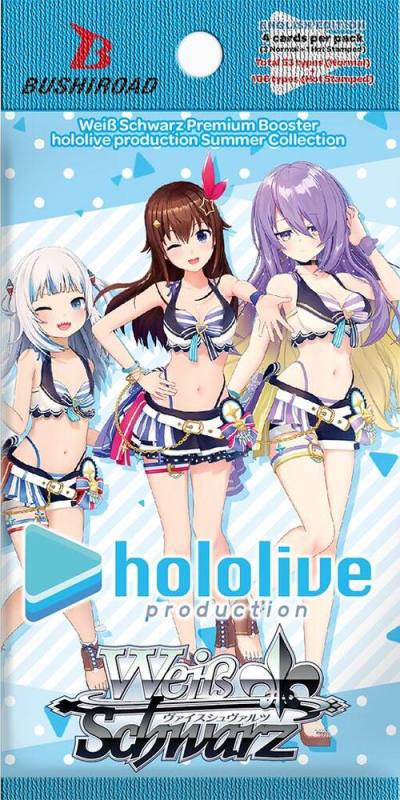 hololive production Summer Collection Premium Booster Pack  hololive production Summer Collection Premium Booster Card