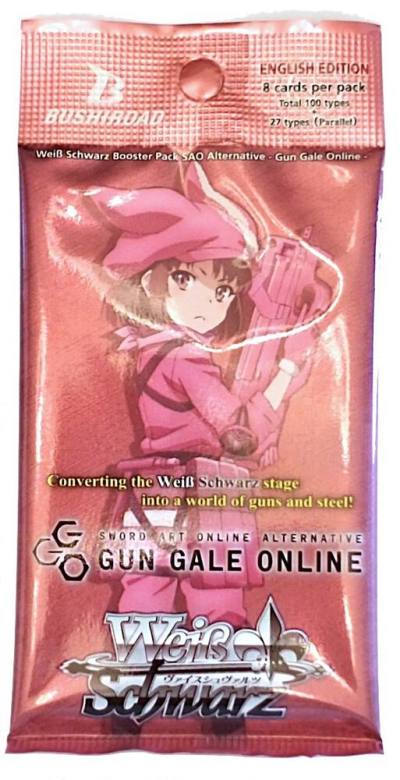 SAO Alternative Gun Gale Online Booster Pack  SAO Alternative–Gun Gale Online Card