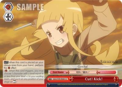 Cut Kick GGO/S59-E068 CC SAO Alternative–Gun Gale Online Card