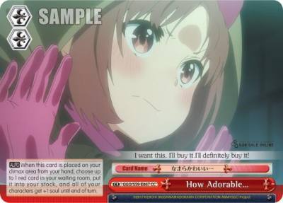 How Adorable GGO/S59-E067 CC SAO Alternative–Gun Gale Online Card