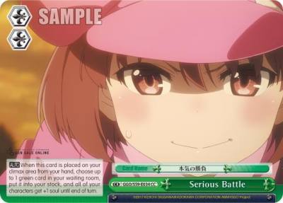 Serious Battle GGO/S59-E034 CC SAO Alternative–Gun Gale Online Card