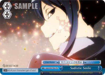 Sadistic Smile GGO/S59-TE20 TD SAO Alternative–Gun Gale Online Card