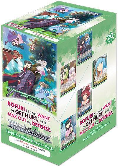 BOFURI I Dont Want to Get Hurt so Ill Max Out My Defense Booster Box BOFURI: I Don't Want to Get Hurt, so I'll Max Out My Defense Card