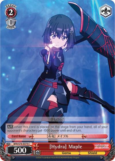 Hydra Maple BFR/S78-E074 C BOFURI: I Don't Want to Get Hurt, so I'll Max Out My Defense Card