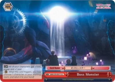 Boss Monster BFR/S78-E077 CC BOFURI: I Don't Want to Get Hurt, so I'll Max Out My Defense Card