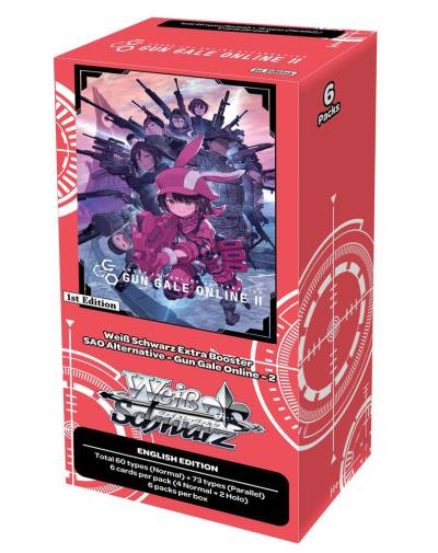 SAO Alternative Gun Gale Online 2 Premium Booster Box SAO Alternative–Gun Gale Online–2 Premium Booster Card