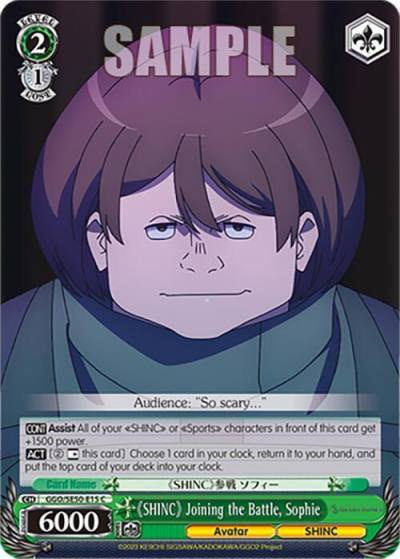 SHINC Joining the Battle Sophie GGO/SE50-E15 C SAO Alternative–Gun Gale Online–2 Premium Booster Card
