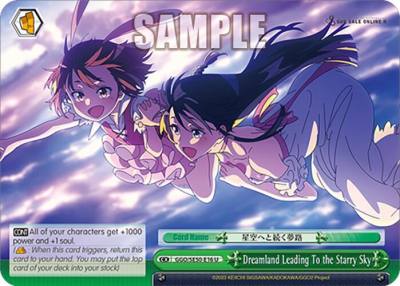 Dreamland Leading To the Starry Sky GGO/SE50-E16 U SAO Alternative–Gun Gale Online–2 Premium Booster Card