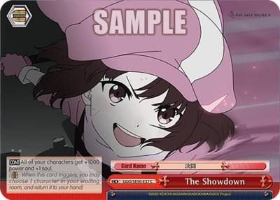 The Showdown GGO/SE50-E37 C SAO Alternative–Gun Gale Online–2 Premium Booster Card