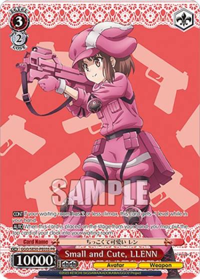Small and Cute LLENN PR GGO/SE50-PE03S PR SAO Alternative–Gun Gale Online–2 Premium Booster Card