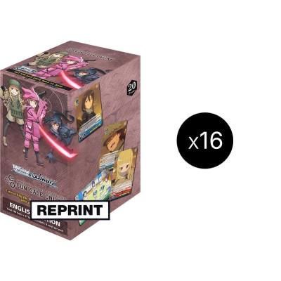 SAO Alternative Gun Gale Online Booster Box Case Second Edition  SAO Alternative–Gun Gale Online Card
